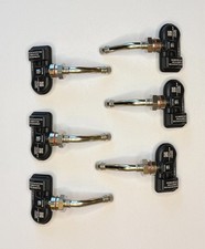 2020 - 2021 Chevy Silverado 3500HD Dually TPMS Sensors 6 Heavy Duty Metal Valves picture