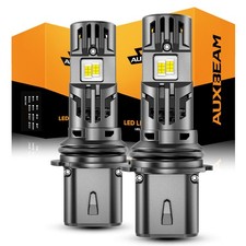 AUXBEAM Canbus HB1 9004 LED Headlight High Low Beam Super Bright White 36000LM picture