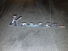 Nice Vtg Kaiser Script Emblem 1952 53 54 55 Part 792753 OEM 9525 picture