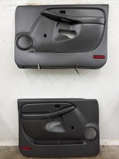 99-06 Chevrolet Silverado GMC Sierra Pair Of Door Panels OEM Manual Dark Pewter picture