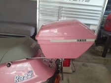 Rare 1987 Yamaha Razz Pink Accessory Trunk picture