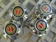 FORD PICKUP TRUCK BRONCO CENTER CAPS HUBCAPS WHEEL COVERS 5 LUG 4+4 VINTAGE picture