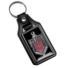 1976 Monte Carlo Exterior Colors Muscle Car Faux Leather Style Key Ring picture