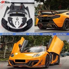 Front Rear Bumper Lip Wing Bodykits Carbon Fiber/FRP Fits 12-14 McLaren MP4-12C picture