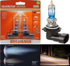 Sylvania SilverStar Ultra 9006 HB4 55W Two Bulbs Fog Light Replacement Lamp OE picture