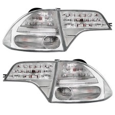 Crystal Clear Lens Tail Light Brake Lamp For 2006-2011 8th Gen Honda Civic Sedan picture