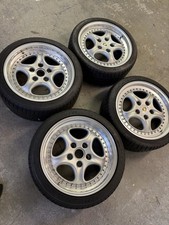 GENUINE PORSCHE 911 RS  TRAMONT 3 PIECE 18 Wheels MICHELIN SPORT TIRES Speedline picture