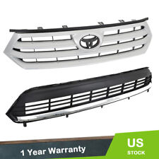 New Front Bumper Upper and Lower Grille Assembly For 2011-2013 Toyota Highlander picture