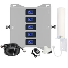 Five Band 2G 3G 4G 5G Signal Amplifier 800/900/1800/2100/2600Mhz with Antenna picture