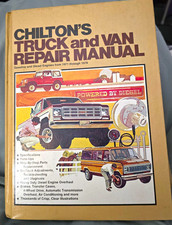 Vintage Chilton's Truck and Van Repair Manual 1971-1978 Hardcover Part 6698 picture