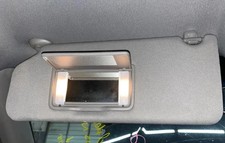 2009-2015 Honda Pilot Left Driver Interior Sun Visor Illuminated Gray OEM picture