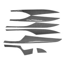 Interior Door Panel Dashboard Trim Set For 2014‑2019 Cadillac CTS Carbon Fiber picture