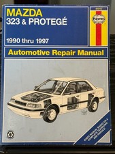 HAYNES Mazda 323 & Protege 1990-1997 Repair Manual 61015 **EXCELLENT** picture