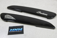 Polaris Indian Roadmaster Pursuit Latch Hinge Panel Cover Set Black 5269243 /244 picture