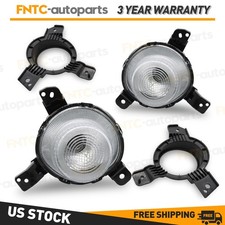 Pair Driver Passenger Side For 2019-2021 Kia Forte Fog Lights Lamps Assembly DRL picture