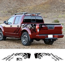 Aftermarket Pro-4X Splash Grunge Body Side Decal for Nissan Frontier NP300 | 3-P picture