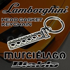Lamborghini Murcielago/Diablo Head Gasket Keychain | V12 Supercar Car Enthusiast picture