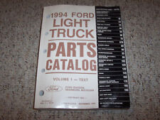 1994 Ford F250 Pickup Truck Parts Catalog Manual Set S XL Text picture