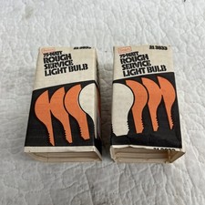 NOS Sears 75W ROUGH SERVICE LIGHT BULB - Lot of 2 picture