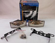 Fog Lamp Light Set Halogen Rectangle Universal DLAA D444X picture