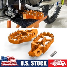 NICECNC Wide Foot Pegs Footrests For KTM 300 EXC XC 250 350 SXF XCF 2017-2022 picture