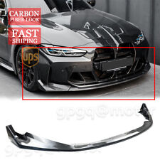 For BMW G80 M3 G82 G83 M4 2021-2024 CSL Style Carbon Fiber Front Bumper Lip Kit picture