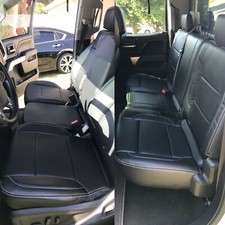 HECASA Complete Set Seat Covers For 14-18 Chevy Silverado LT DOUBLE Cab picture