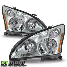 For 2004-2009 Lexus RX330 RX350 RX400h Halogen Headlights Headlamps Left+Right picture