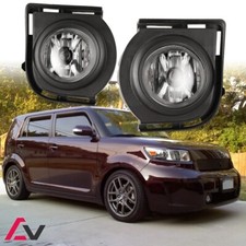 2008-2010 For Scion xB Clear Lens Pair Fog Lights Lamps+Wiring+Switch Bulbs Kit  picture