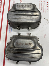 Moto Guzzi Ambassador Eldorado Valve Covers w Stainless Bolts picture