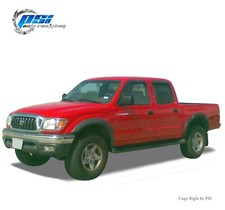 Extension Style Fender Flares Fits Toyota Tacoma 95-04 Sand Blast Textured picture
