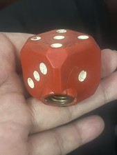 Rare Vintage 1930 Harley Knuckle Head Shift Dice Knob picture