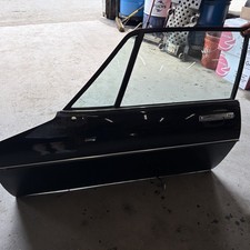 1985-1996 Jaguar Front Left Driver Side Door Assembly w/ Glass OEM Black picture