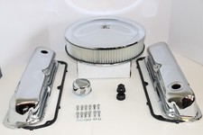 SB Ford Chrome Engine Dress Up Kit Valve Covers 14