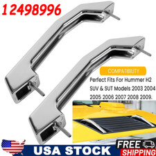 12498996 Smooth Chrome Billet Hood Exterior Door Handles for Hummer H2 & H2 SUT picture