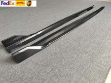 Real Carbon Fiber Sideskirts Side Skirt Step Extension For BMW X5M F95 LD Style picture
