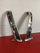 1955 Chevy 2 Door Hardtop & Convertible Upper Paint Dividers Stainless Pair picture