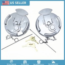 2Pk Locking Fuel Cap 11-04859-100 11-04859-200 For Peterbilt 567 579 587 389 337 picture
