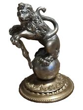 Mascot Radiator Cap Auto Lion Assi On World Map Choose Coat of Arms Former picture