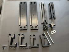 Bakflip MX4 Replacement Parts. Backplate/ Slide locks/ And Hardward To Mount. picture