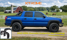 Textured Black 2002-2006 Chevrolet Avalanche Pocket Rivet Bolt Fender Flares Set picture