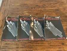 Lot Of 4 Alpinestars Tech 7 Strap Kit with Aluminum Bridge Black picture