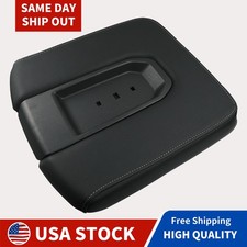 Black Front Seat Armrest Lid For Chevy Silverado GMC Sierra 2019-2026 84714633 picture