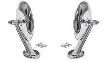 NEW 1961 - 1967 Chrome Outside Mirror Right and Left Side Econoline picture