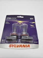 Sylvania H11 XtraVision Halogen Headlight Bulb (Pack of 2) - H11XV.2BP picture