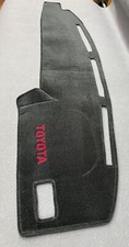 1989-1990-1991-1992-1993-19941995 TOYOTA PICK UP DASH COVER VELOUR CHARCOAL GRY picture