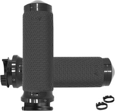 Avon Memory Foam Grips Black Anodized Pair for 1