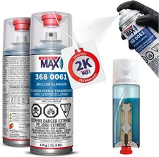 SprayMax 2K Glamour High Gloss Clear Aerosol Spray Can picture