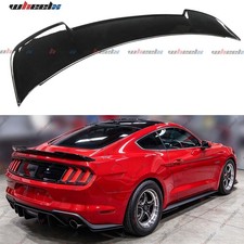 MD STYLE FOR 2015-2023 FORD MUSTANG GT CARBON FIBER HIGHKICK TRUNK SPOILER WING picture