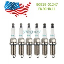 6PC TOYOTA LEXUS  OEM IRIDIUM SPARK PLUG SET  FAST SHIPPING 90919-01247 picture